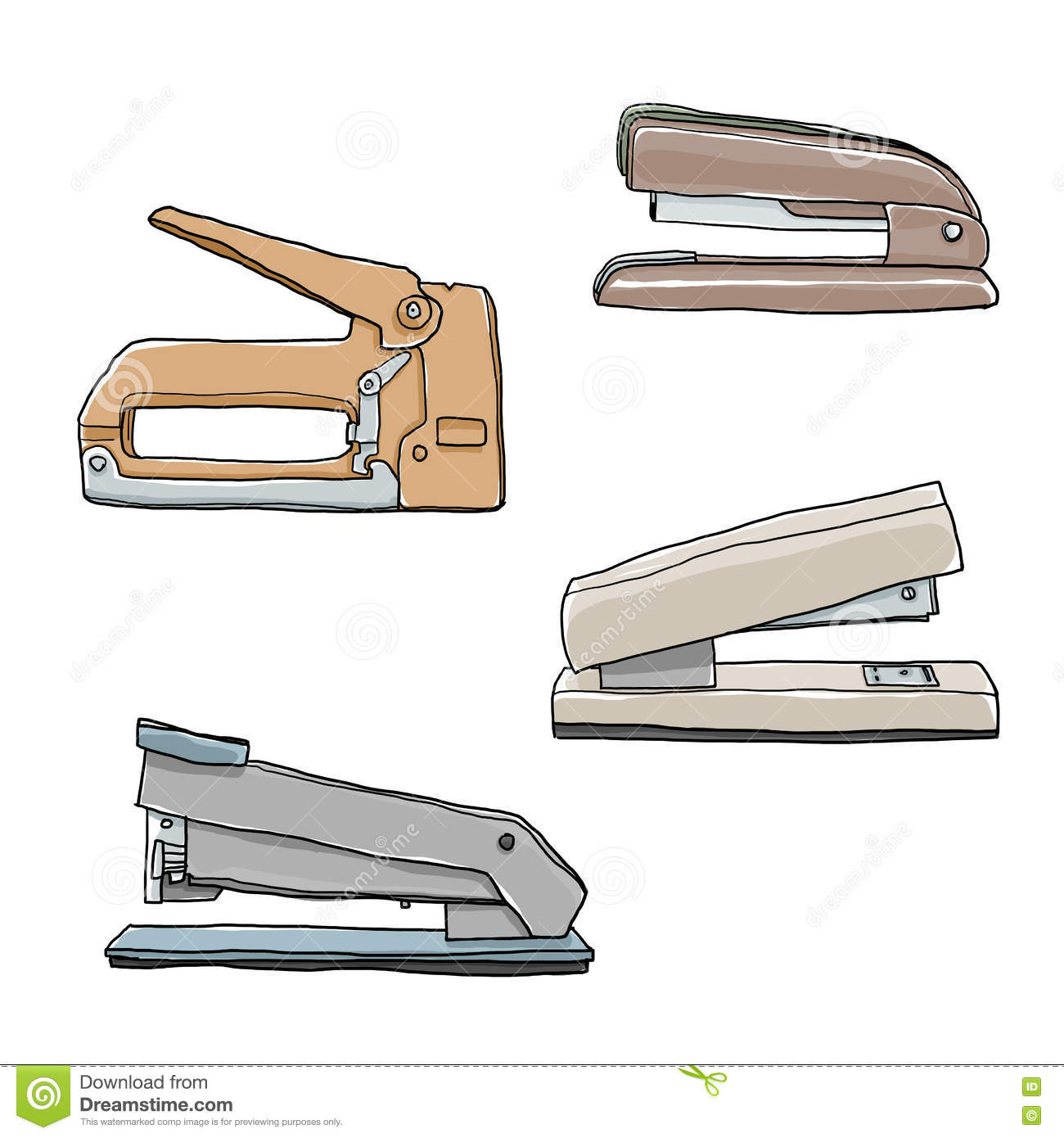 Detail Stapler Clipart Nomer 42