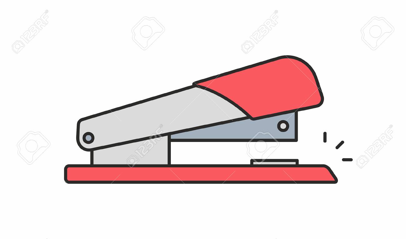 Detail Stapler Clipart Nomer 6