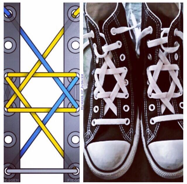 Detail Star Of David Shoelaces Nomer 10