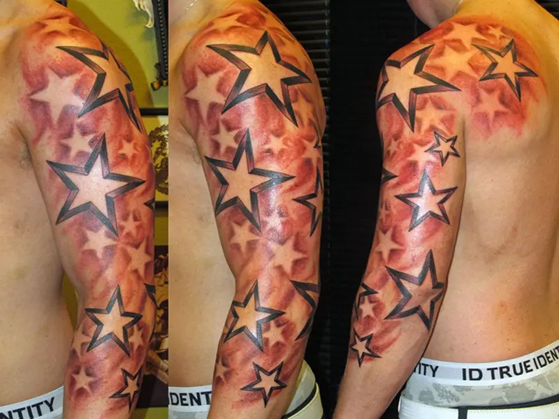 Detail Star Tattoos Nomer 22