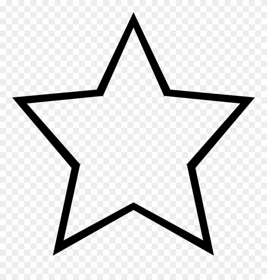 Detail Star Vector Transparent Background Nomer 2