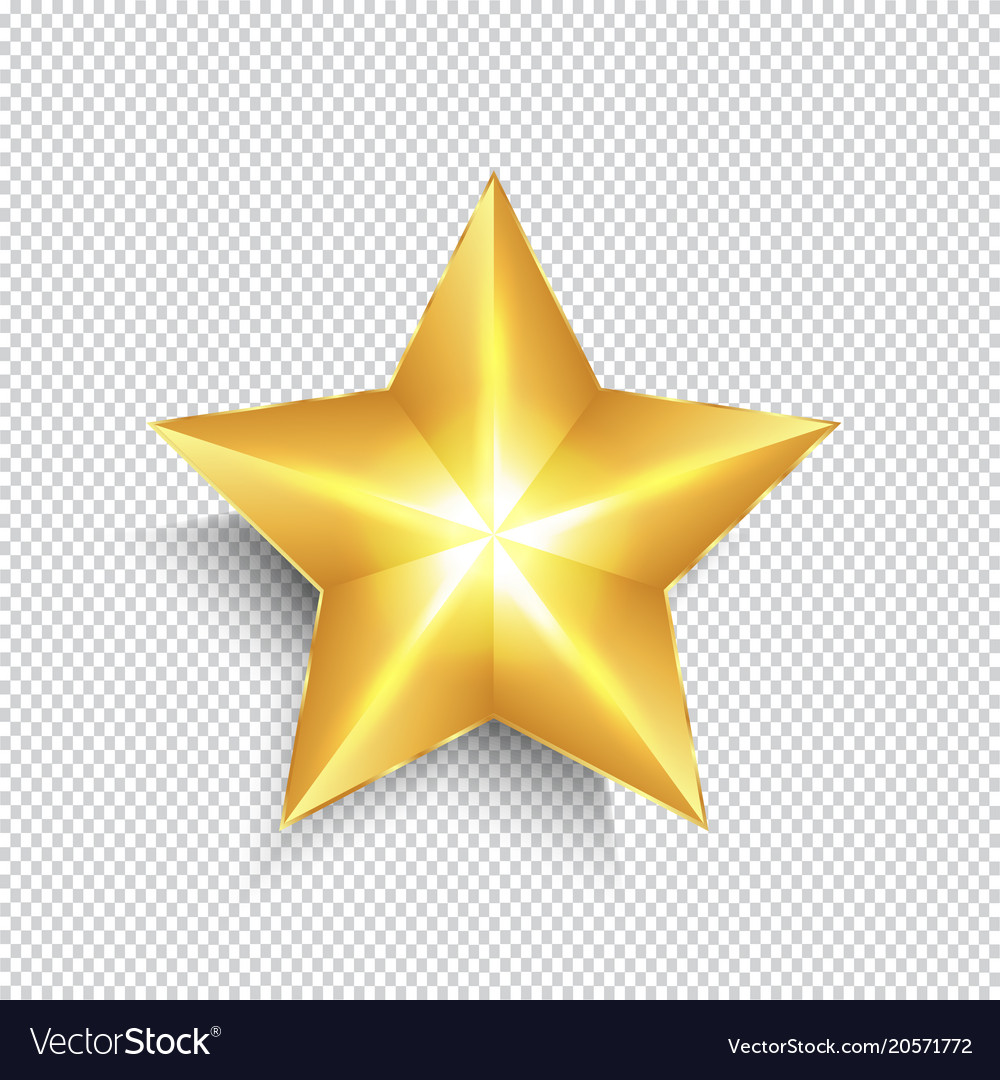 Detail Star Vector Transparent Background Nomer 24