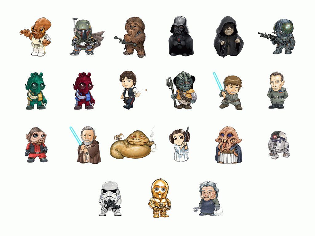 Detail Star Wars Character Logos Nomer 9