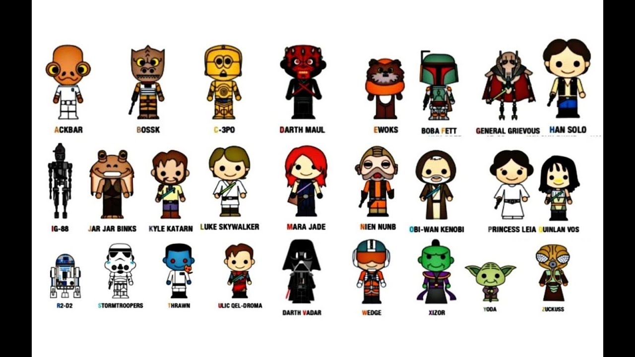 Detail Star Wars Characters Cartoon Images Nomer 32