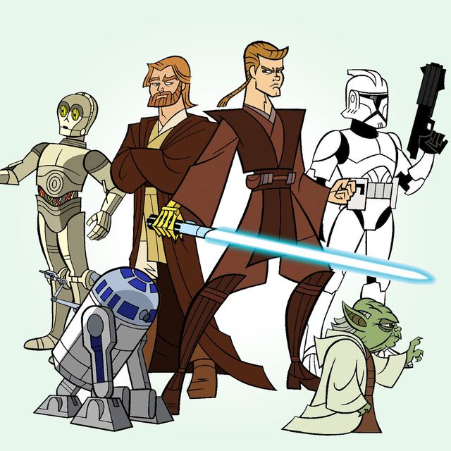 Detail Star Wars Characters Cartoon Pictures Nomer 16