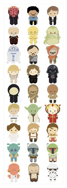 Detail Star Wars Characters Cartoon Pictures Nomer 24