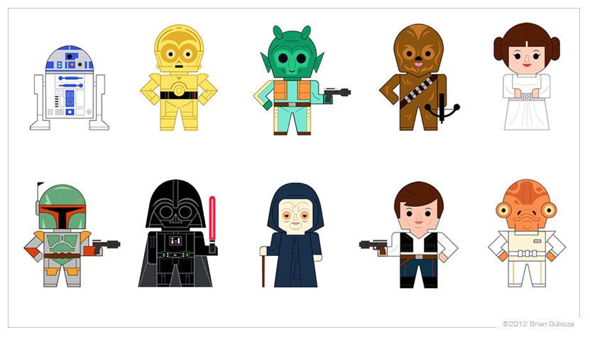 Detail Star Wars Characters Cartoon Pictures Nomer 4