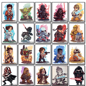 Detail Star Wars Characters Cartoon Pictures Nomer 49