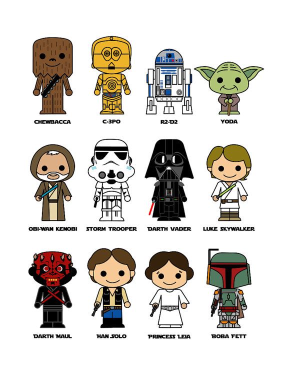 Star Wars Images Of Characters - KibrisPDR