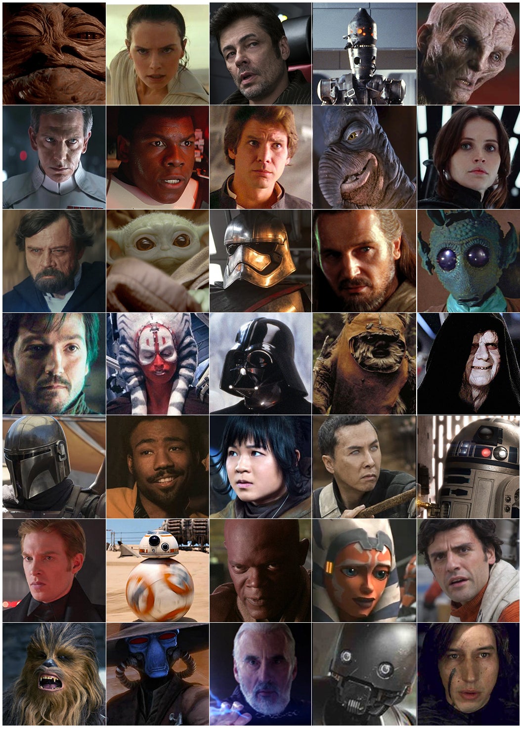 Detail Star Wars Images Of Characters Nomer 12