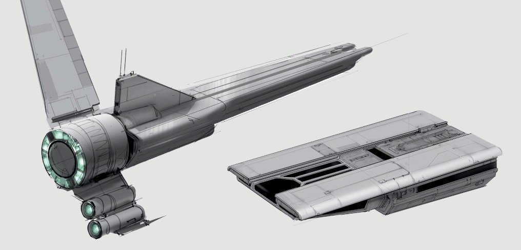 Detail Star Wars Mantis Ship Nomer 37