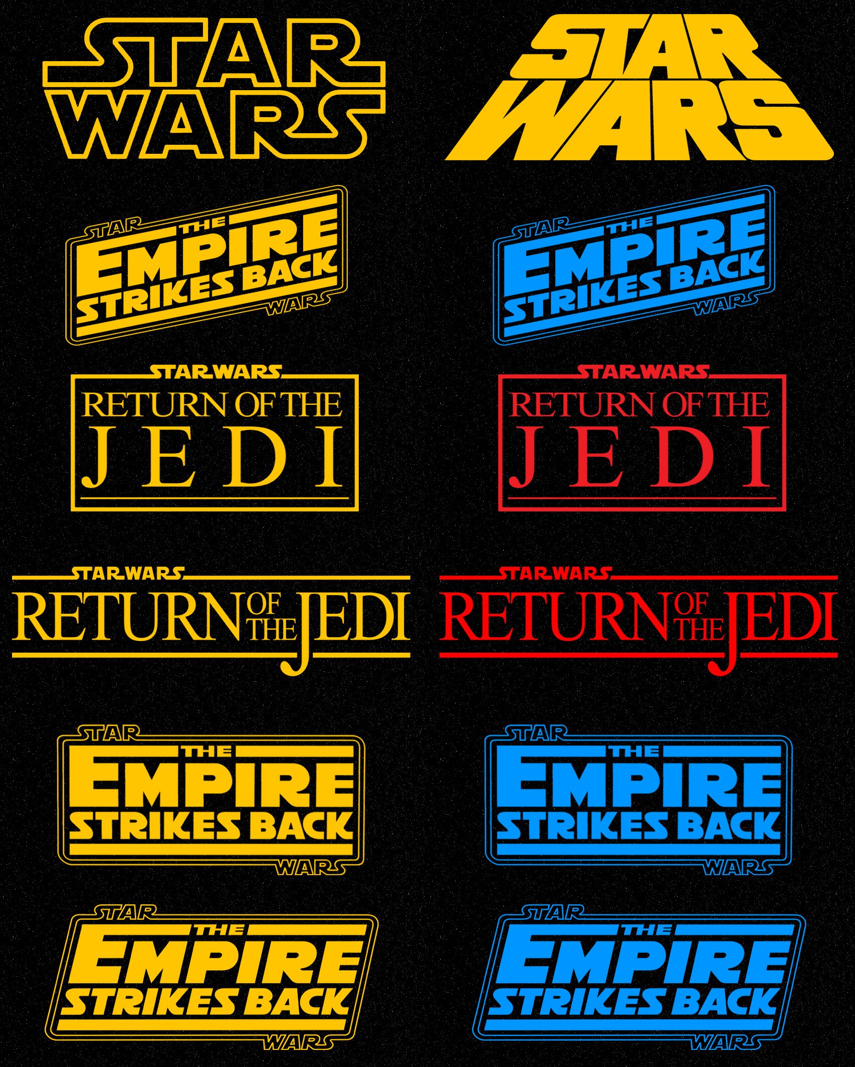 Detail Star Wars Movie Logo Nomer 9