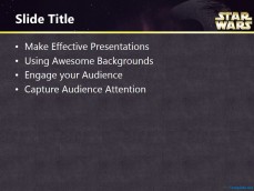 Detail Star Wars Powerpoint Template Free Nomer 30