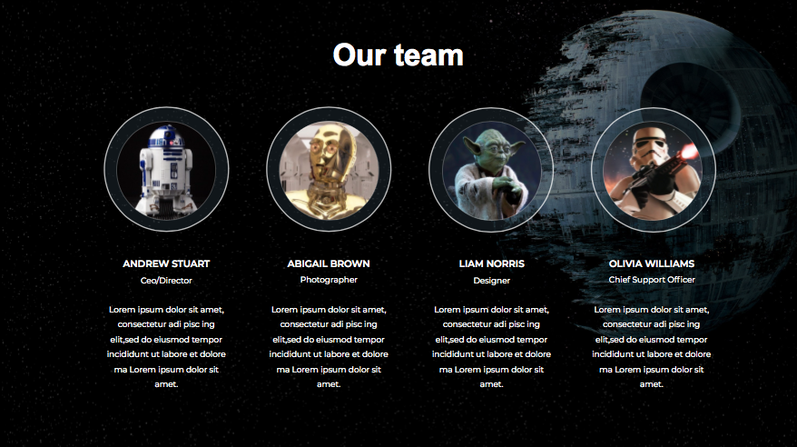 Detail Star Wars Powerpoint Template Free Nomer 44