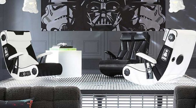 Detail Star Wars Stormtrooper Gaming Chair Nomer 6