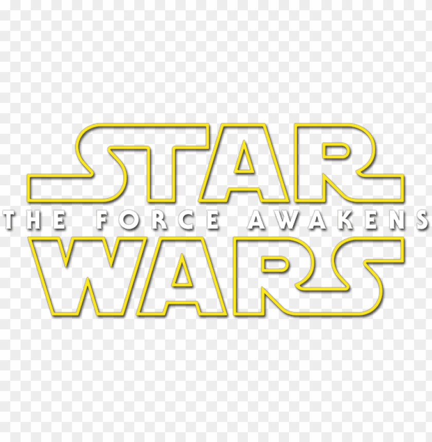 Star Wars The Force Awakens Logo Transparent - KibrisPDR