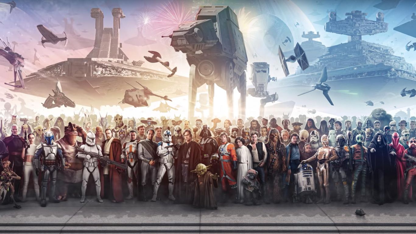 Detail Star Wars Wallpaper 1366x768 Nomer 43