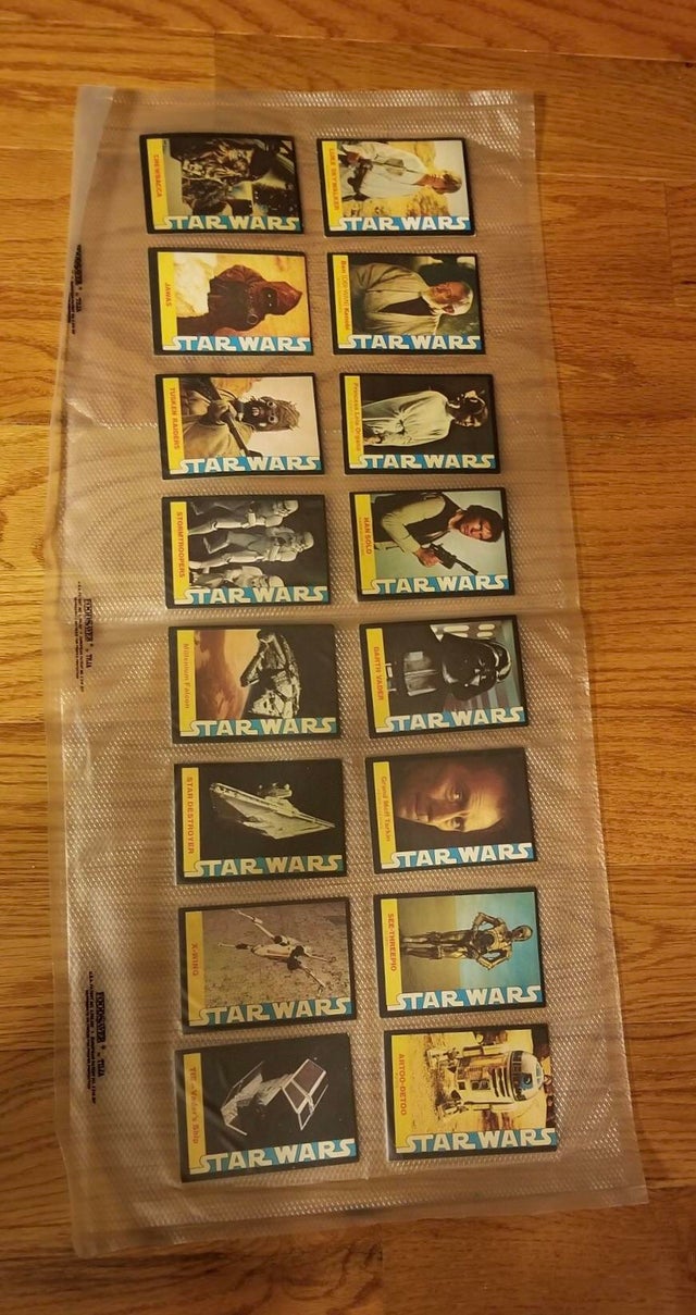 Detail Star Wars Wonder Bread Cards Nomer 51