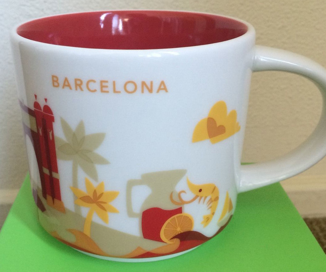 Detail Starbucks Barcelona Mug Nomer 3