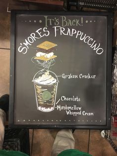 Detail Starbucks Chalk Signs Nomer 12