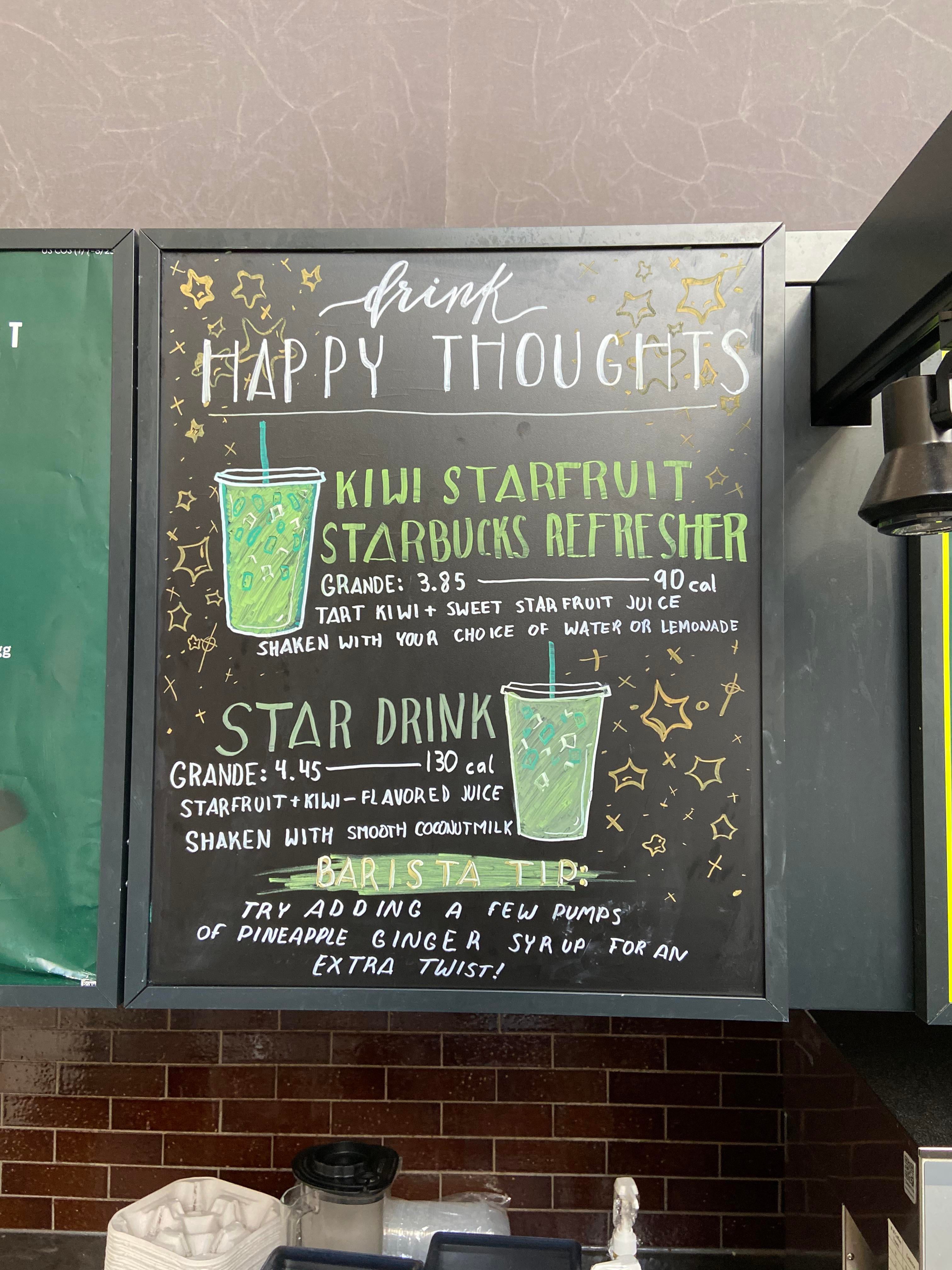Detail Starbucks Chalk Signs Nomer 15