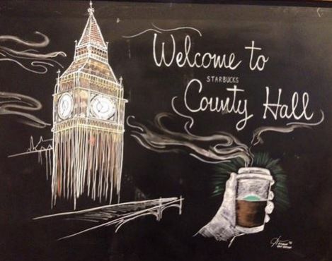 Detail Starbucks Chalk Signs Nomer 17