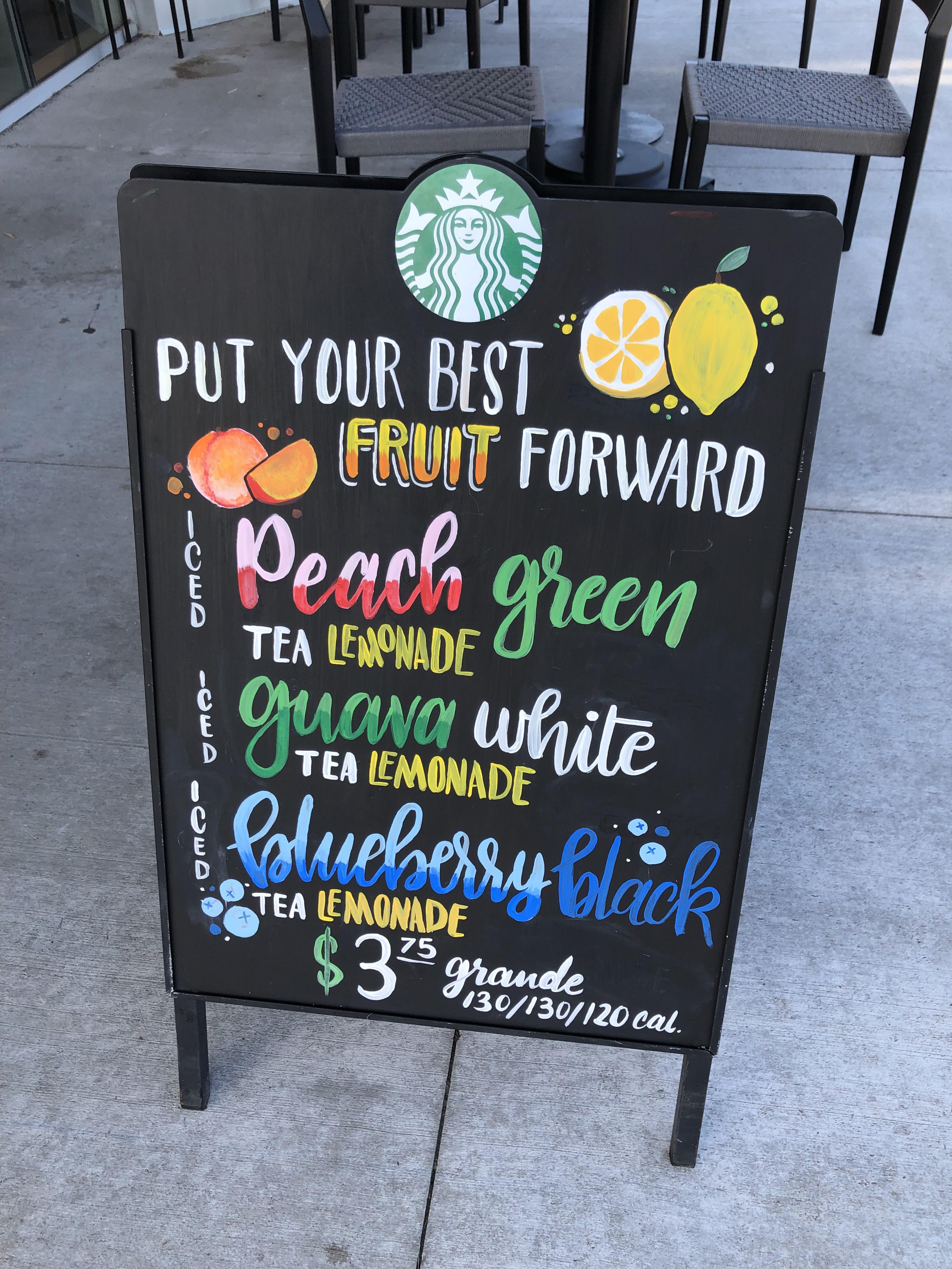 Detail Starbucks Chalk Signs Nomer 28