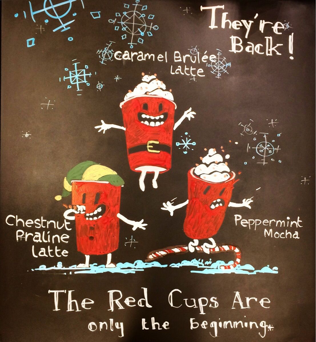 Detail Starbucks Chalk Signs Nomer 31