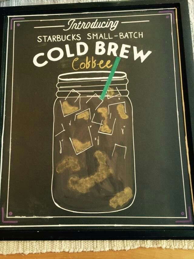 Detail Starbucks Chalk Signs Nomer 42