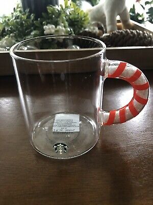 Detail Starbucks Clear Mug With Candy Cane Handle Nomer 16