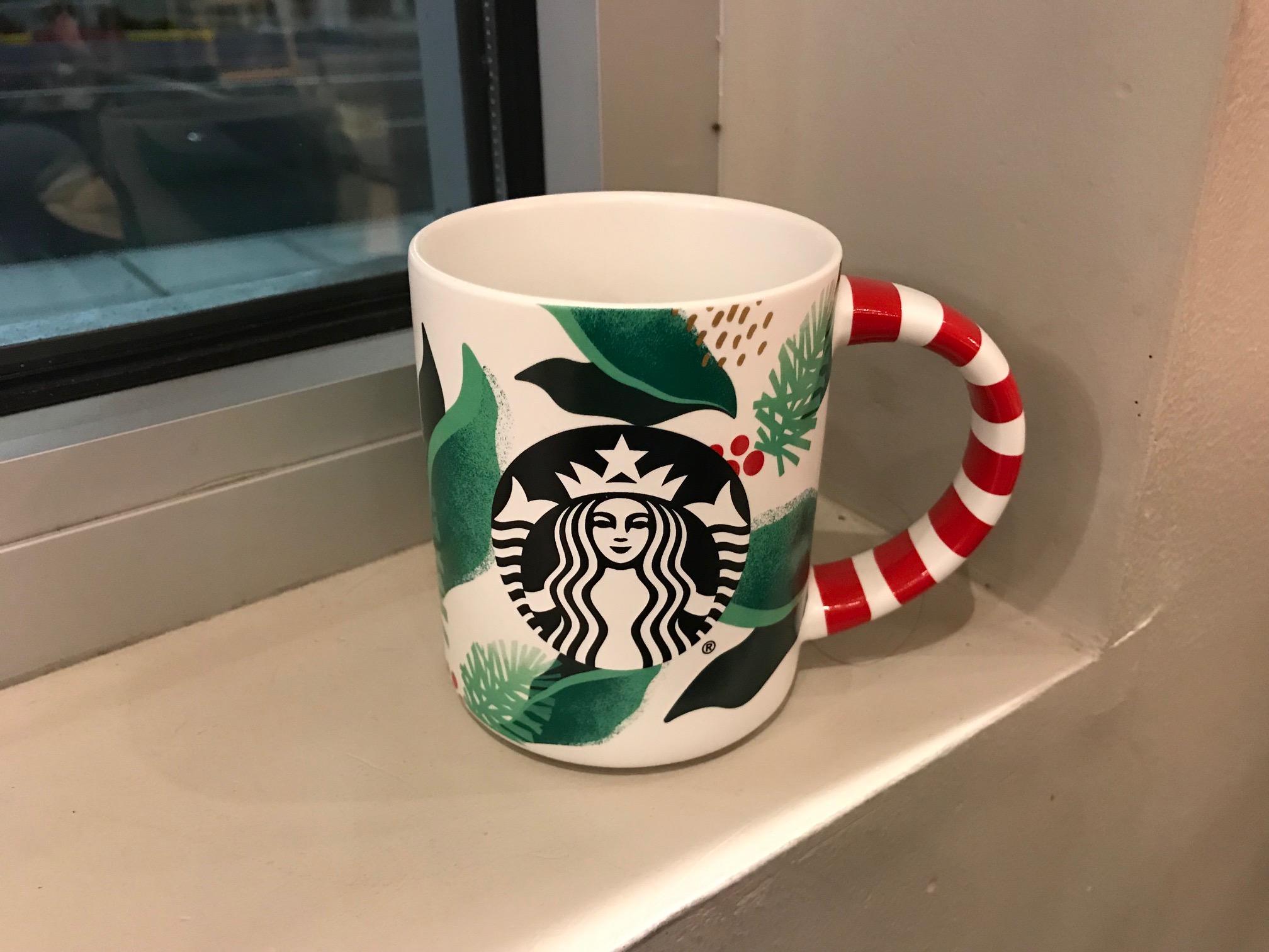 Detail Starbucks Clear Mug With Candy Cane Handle Nomer 23