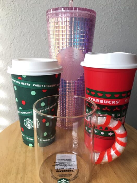 Detail Starbucks Clear Mug With Candy Cane Handle Nomer 27