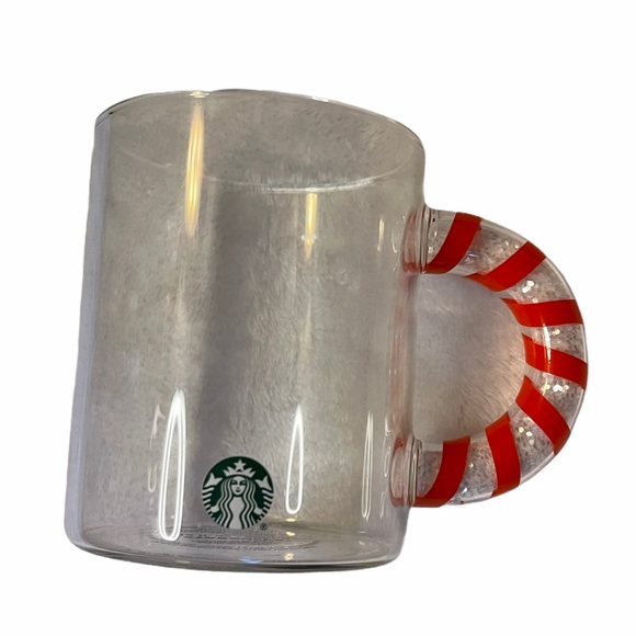 Detail Starbucks Clear Mug With Candy Cane Handle Nomer 44