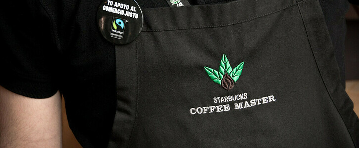 Detail Starbucks Coffee Academy Black Apron Nomer 3