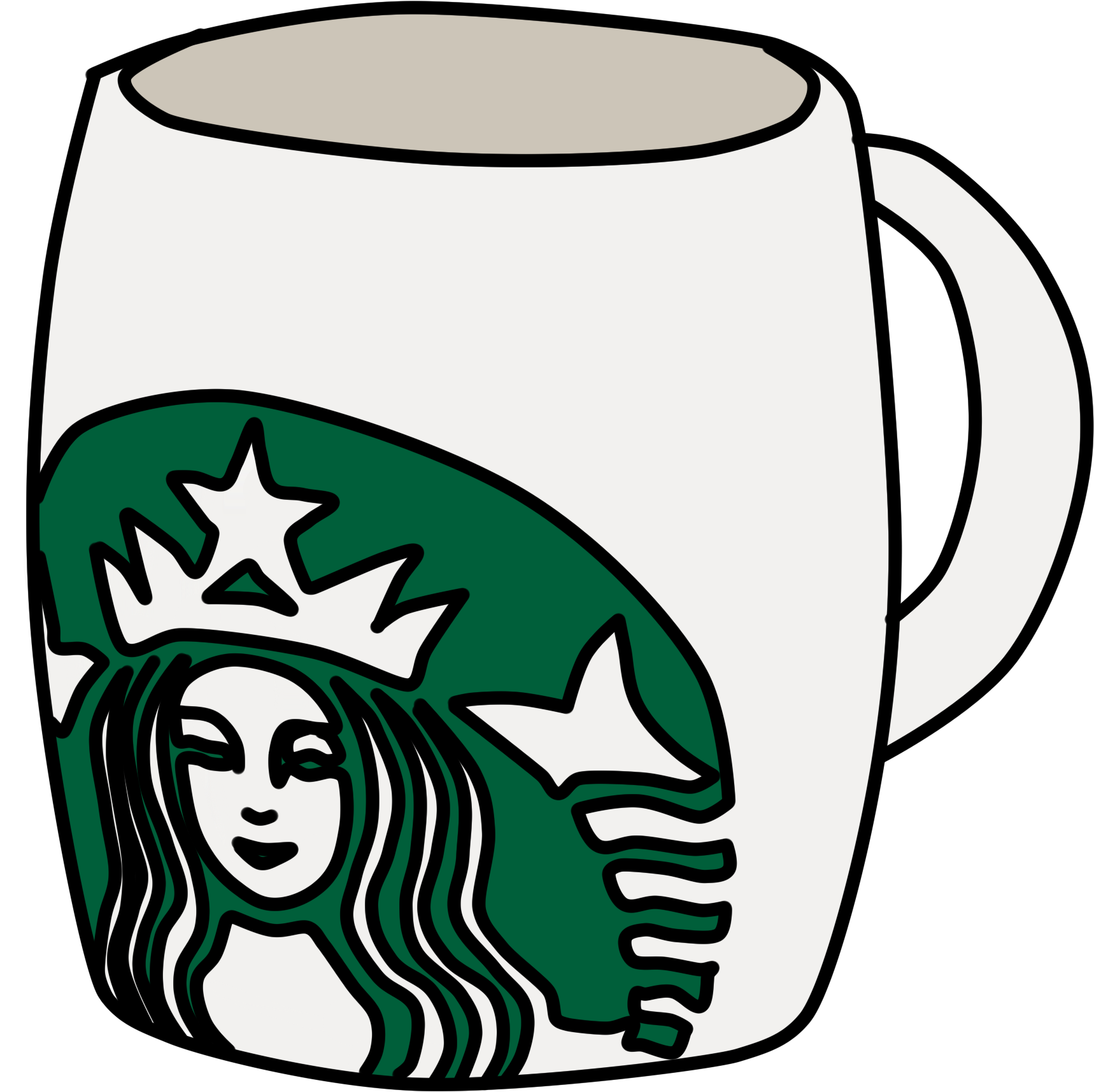 Download Starbucks Coffee Cup Clipart Nomer 12