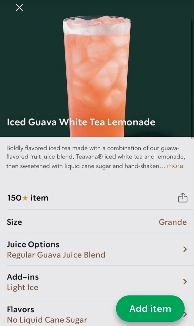 Detail Starbucks Guava Juice Nomer 35