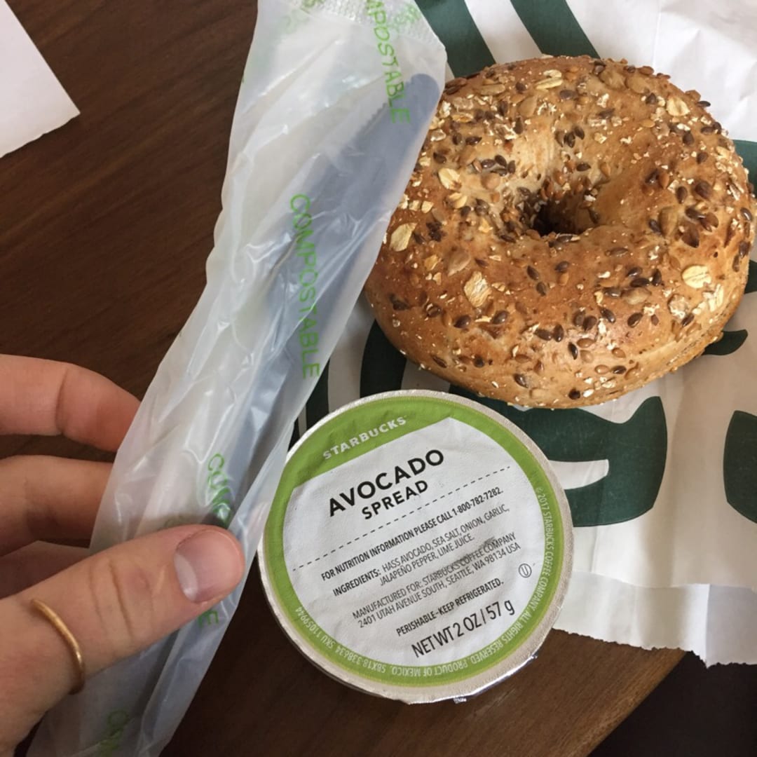 Detail Starbucks Multigrain Bagel Vegan Nomer 13