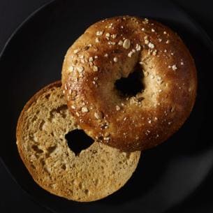 Detail Starbucks Multigrain Bagel Vegan Nomer 2