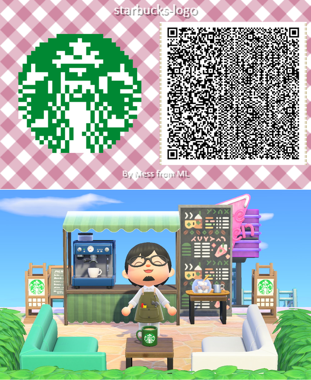 Detail Starbucks Qr Code Animal Crossing Nomer 4