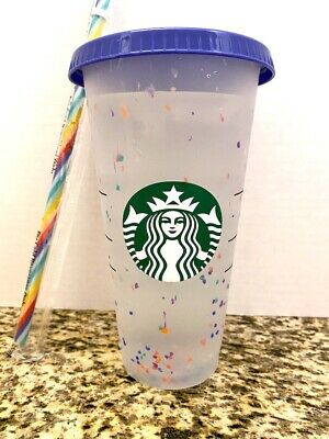 Detail Starbucks Rainbow Confetti Cup Nomer 29