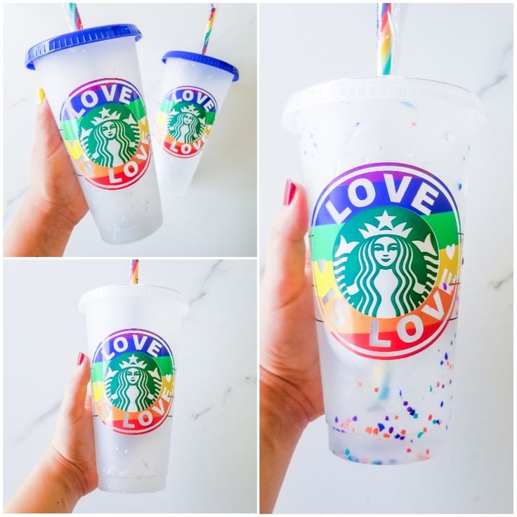 Detail Starbucks Rainbow Confetti Cup Nomer 46