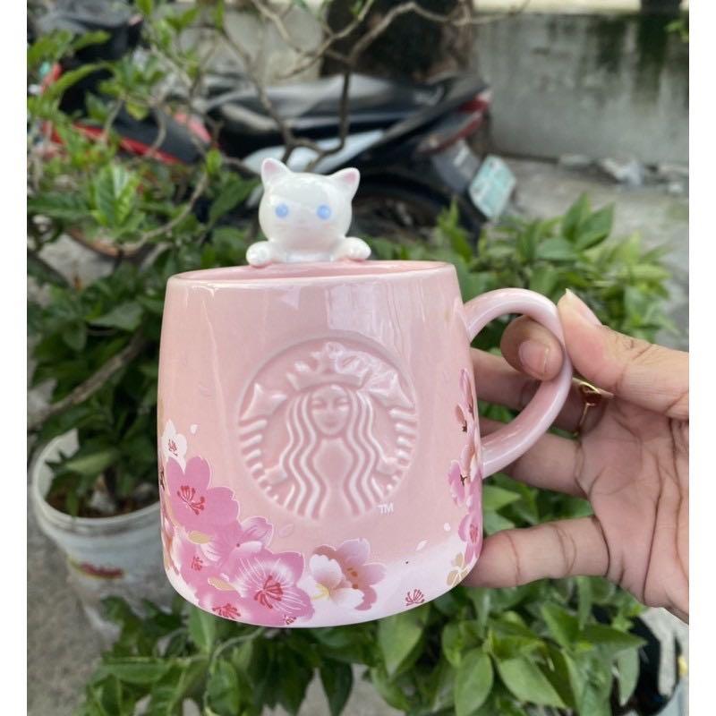 Detail Starbucks Sakura Cat Cup Nomer 27