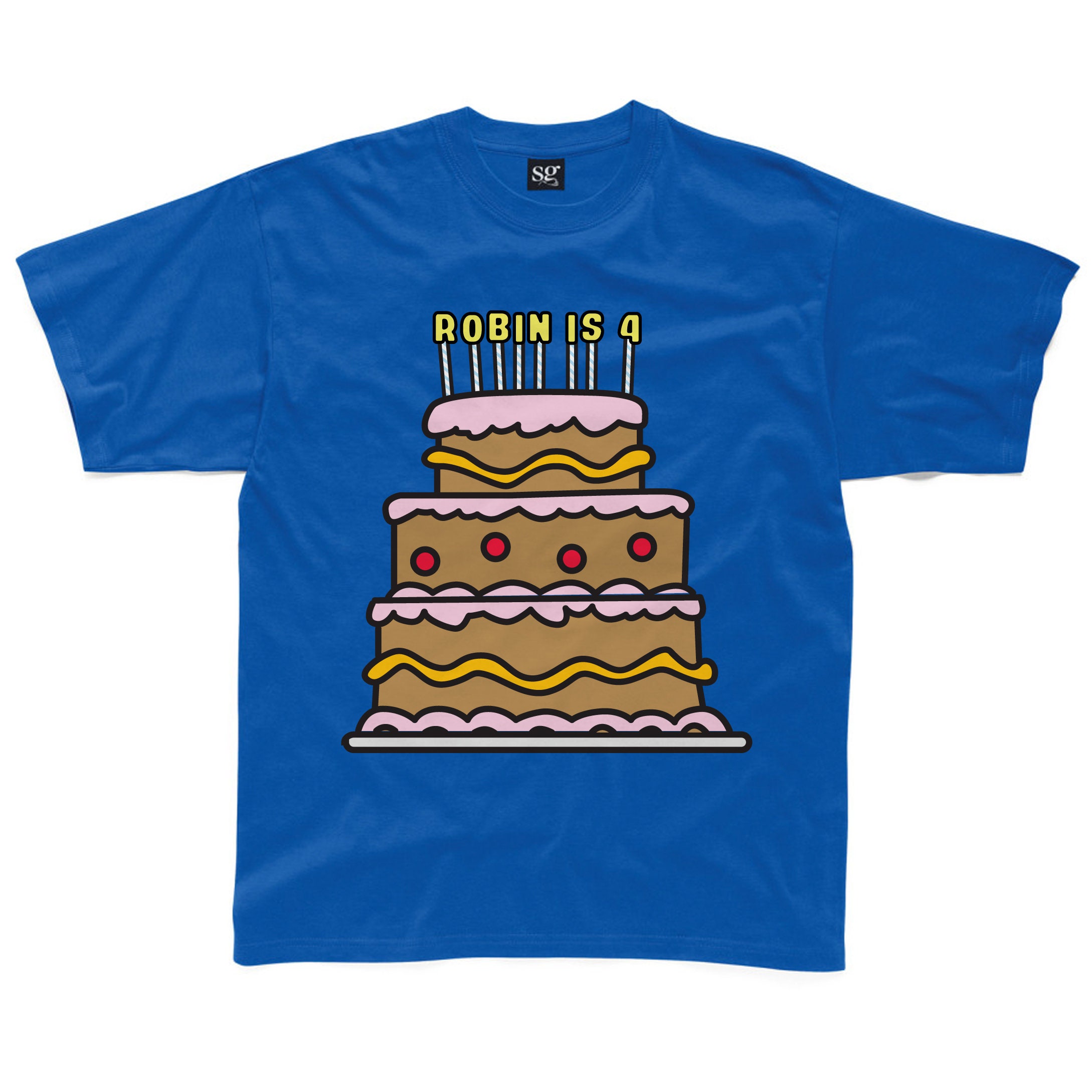 Detail Cake Band Shirt Nomer 13