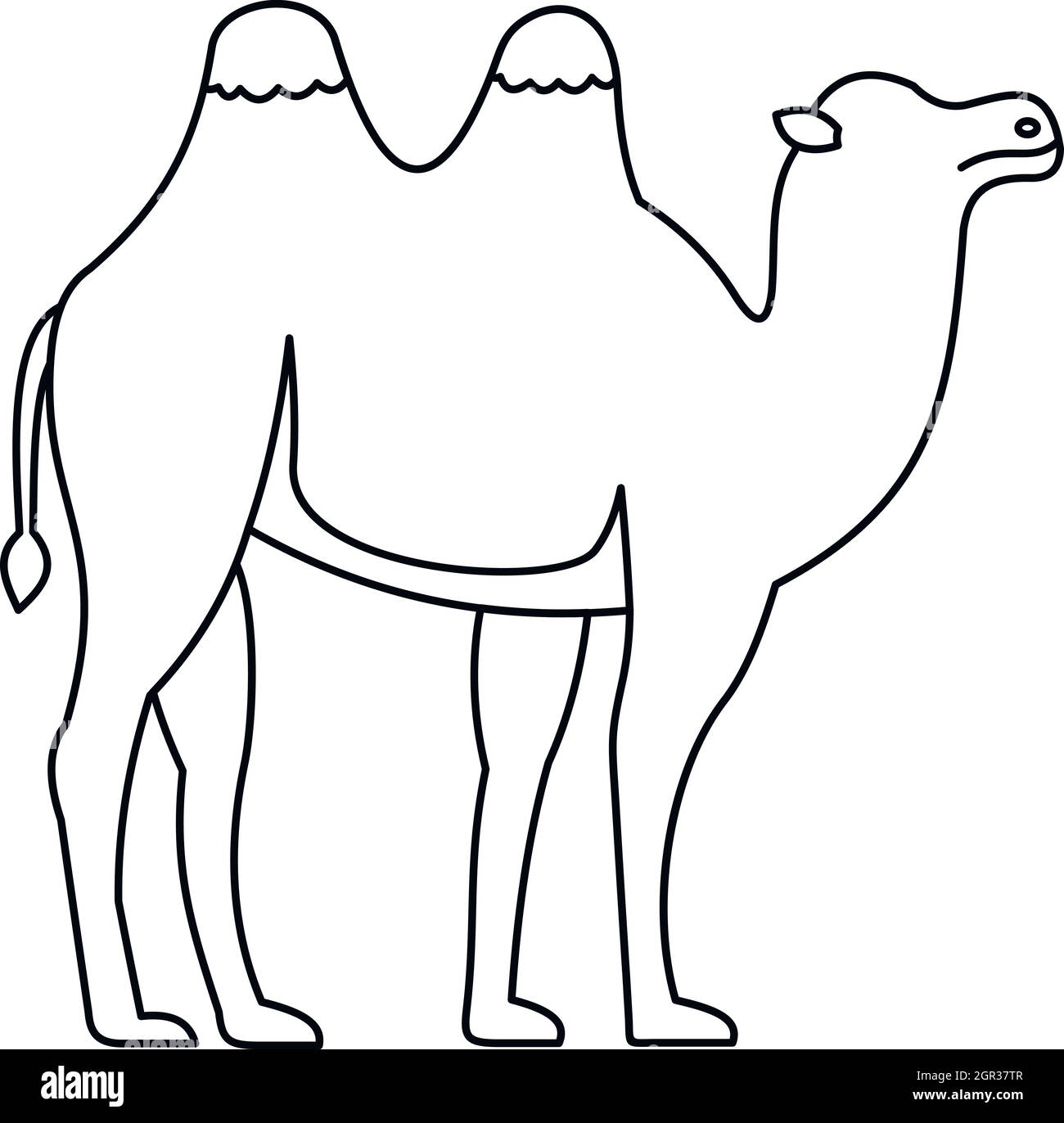 Detail Camel Drawing Nomer 20