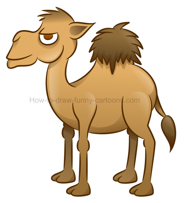Detail Camel Drawing Nomer 5