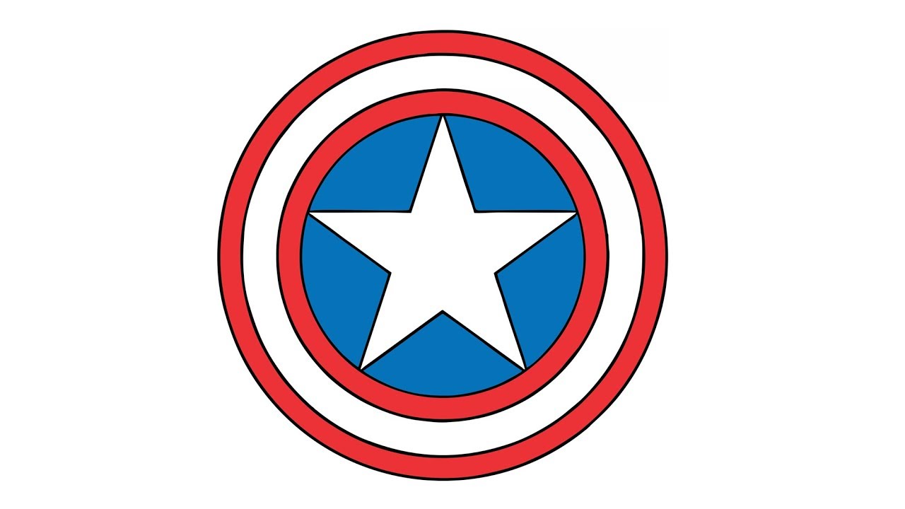 Detail Captain America Zeichen Nomer 4