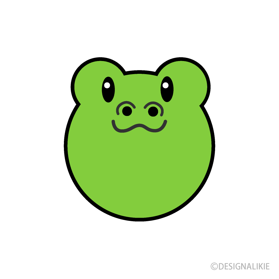 Detail Frog Face Nomer 21