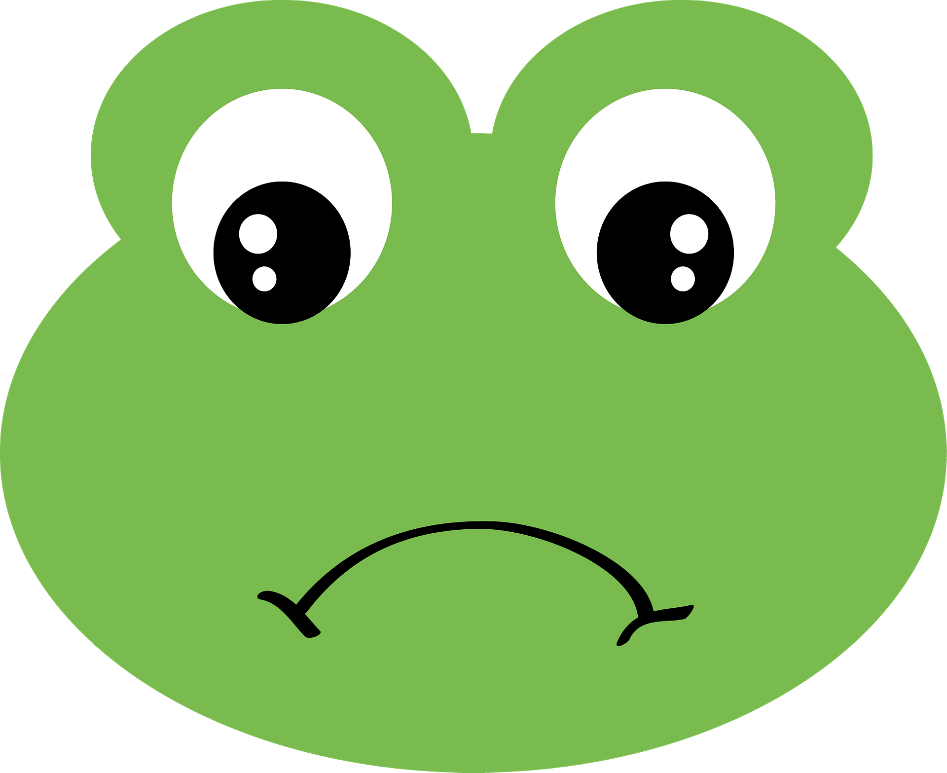 Detail Frog Face Nomer 23