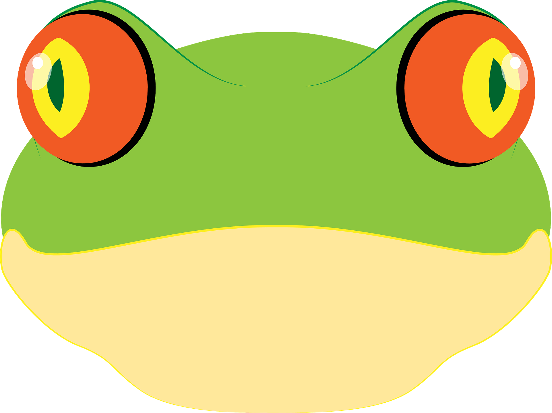 Detail Frog Face Nomer 3