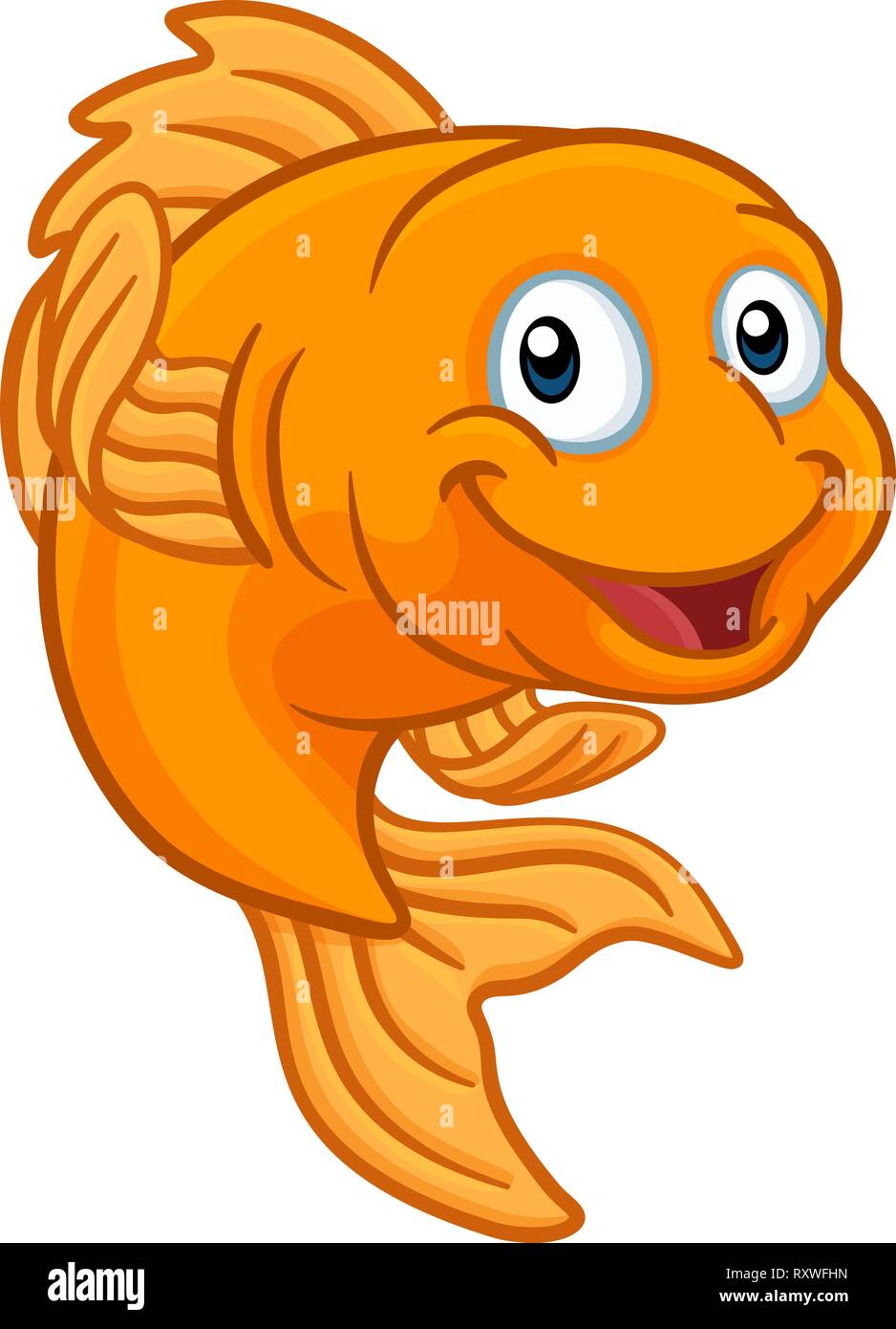 Detail Goldfisch Zeichentrick Nomer 4